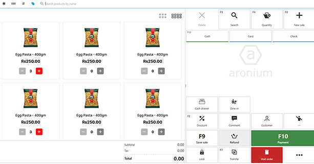 OrderYaa POS preview